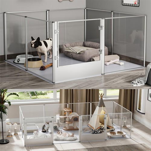 Large acrylic dog playpen cage - acrylic,