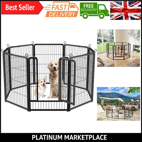 Large dog pen with - pen, door