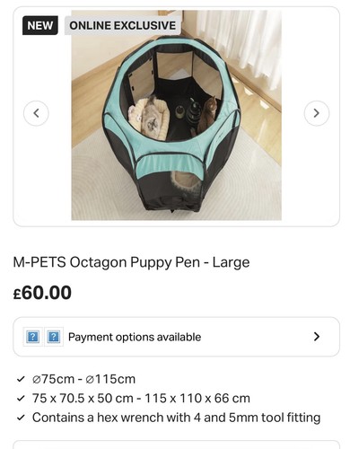 Pets octagon puppy - octagon,