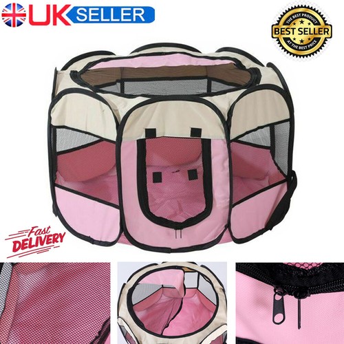 Portable pet dog cat playpen - portable,