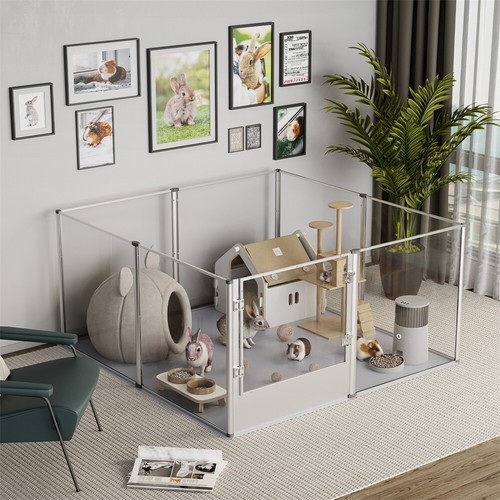 Large acrylic dog - large,