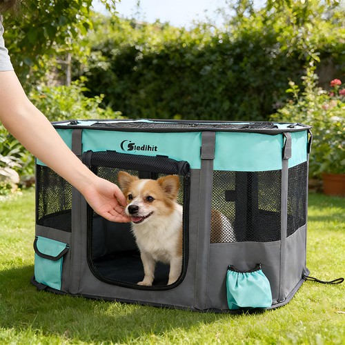 Large portable pet dog cat - large,