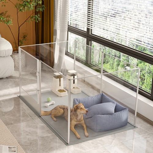 Large acrylic dog playpen pet - acrylic,
